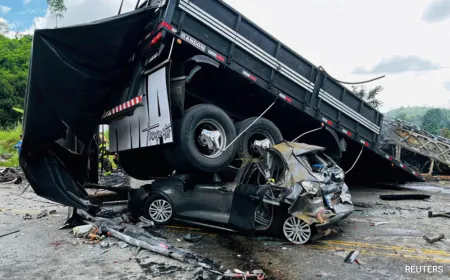 At Least 30 Killed In Brazil Bus And Truck Collision