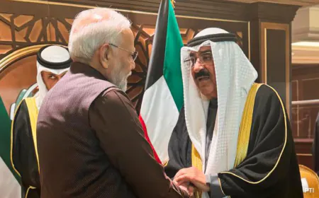 PM Modi To Meet Kuwaiti Crown Prince, Sign Pacts On Day 2 Of Visit: Top Points