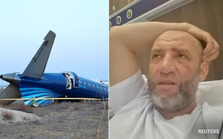 Survivor On Crashed Plane Confirms At Least 1 Loud Bang Before It Went Down