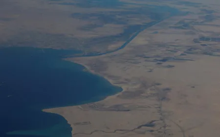 Egypt Tests New Extension Of Suez Canal