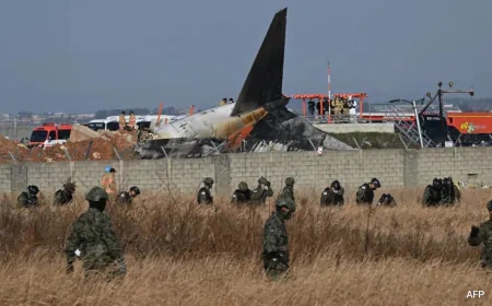 "Is There No Chance?": South Korea Plane Crash Victims' Families In Tears