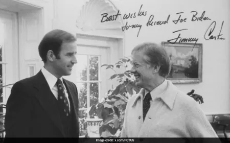 'Lived Life Measured By Deeds, Not Words': Joe Biden Remembers Jimmy Carter