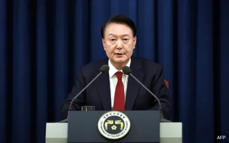 South Korea Probe Team Seeks Arrest Warrant For Ex-President Over Martial Law
