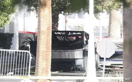 1 Killed After Tesla Cybertruck Explodes Outside Trump's Las Vegas Hotel