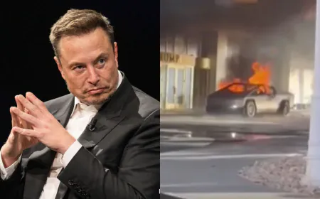 "Picked Wrong Vehicle": Elon Musk On Cybertruck Explosion Outside Trump Hotel