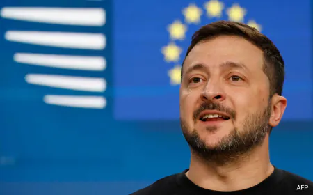 Zelensky Says "Unpredictable" Trump Could Help End War