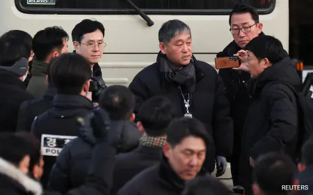 South Korea Authorities Arrive To Arrest Impeached President Yoon Suk Yeol