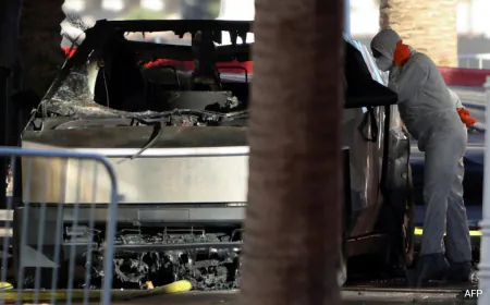 Las Vegas Tesla Blast Suspect Shot Himself In Head: Officials