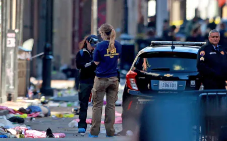 New Orleans Attacker Had Remote IED Detonator In Truck, Says Biden