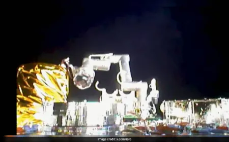 Watch: RRM-TD, India's First Space Robotic Arm, In Action Onboard POEM4