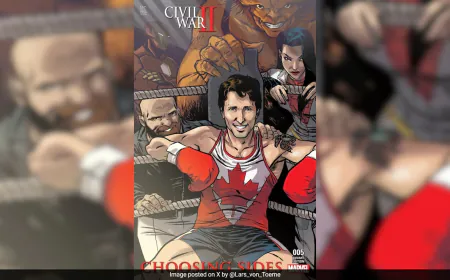 When Justin Trudeau Turned Into An Action Hero For Marvel Comics