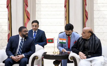 Maldives Attempts To Rebuild Defence Ties With India 8 Months After Fallout