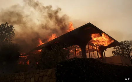 "We Lost Practically Everything": Wildfires Rage Around Los Angeles