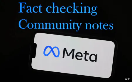 France Voices "Concern" Over Halt To Meta's US Fact-Checking