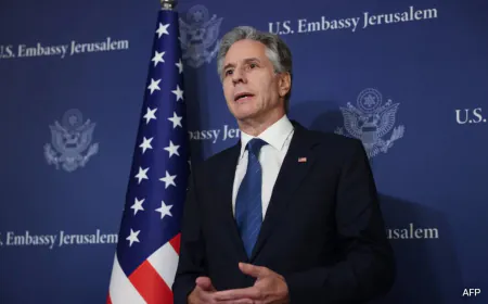 "Not Happening": Antony Blinken Dismisses Donald Trump's Greenland Ambitions