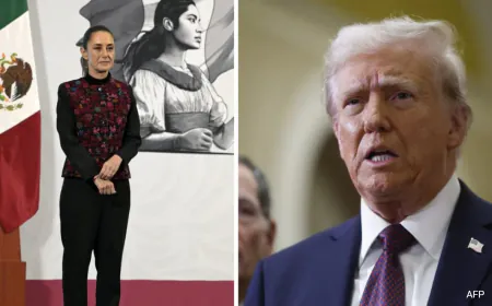 Mexico President Rejects Trump's Gulf Rebrand, Suggests New Name For US