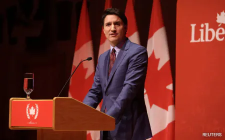 Justin Trudeau Says Trump Talk Of Annexing Canada Is A Distraction Tactic