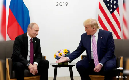 Putin Open To Talks With Trump Over Russia-Ukraine Conflict