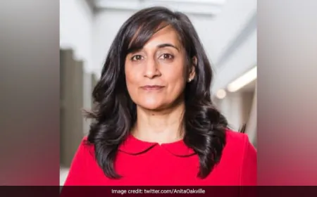 Indian-Origin Anita Anand Drops Out Of Canada PM Race After Trudeau's Exit