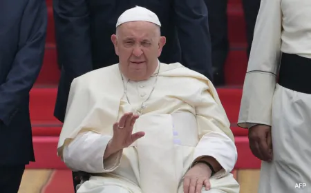 Biden Awards Pope Francis Presidential Medal Of Freedom With Distinction