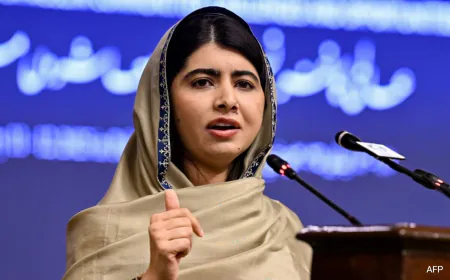 "Israel Decimated Entire Education System In Gaza": Malala Yousafzai