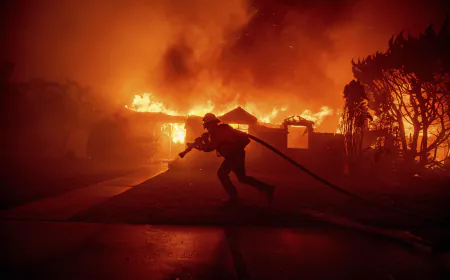 "What's Wrong With Them": Trump Slams Officials Over Los Angeles Fire