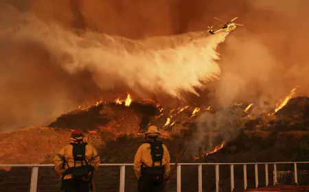 Man Dressed As Firefighter Caught Robbing Homes During LA Wildfires