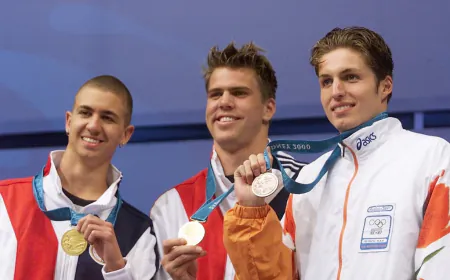 Olympic Chief Vows To Replace US Swim Star's Medals Lost In Los Angeles Fire