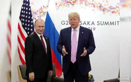 "Going To Meet Very Quickly" With Vladimir Putin: Donald Trump