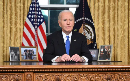 "Oligarchy Taking Shape In America": President Joe Biden In Farewell Address