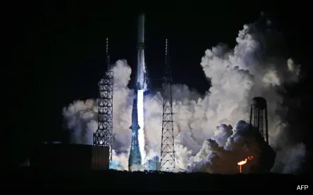 Blue Origin's New Glenn Rocket Blasts Off In First Launch, Reaches Orbit