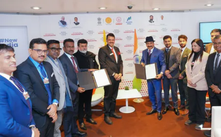 Davos: Viraj Profiles and Maharashtra Government Sign MoU for INR 12,000 Crore Steel Project