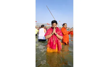 Young Entrepreneur Mohit Bharat Patil’s Recent Visit to Maha Kumbh in Prayagraj