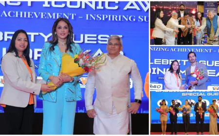 Excellency Iconic Awards 2025: Hosted by Three Fingers Entertainment with Isha Koppikar and Dino Morea