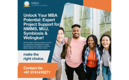 Expert MBA Project Support: Achieve Peak Performance with MBA Assignment Solutions