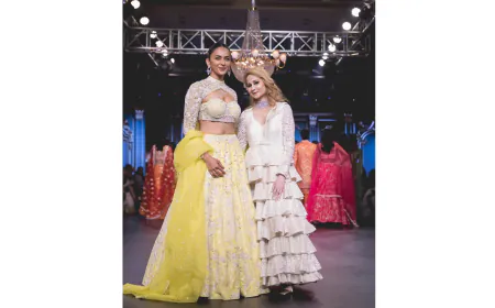 Sonali Jain Stuns Jaipur Times with ‘Maahika’ – A Pastel Dream Woven in Tradition and Modernity