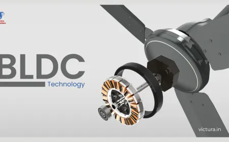 Leading the Way in Energy-Efficient Cooling: Victùra Airmotion’s Fully Integrated BLDC Ceiling Fans