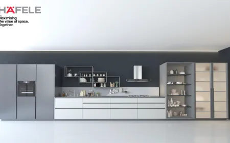 Profin Range of Aluminium Profiles by Hafele