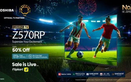 Toshiba Unveils Z570RP QLED Gaming TV, Equipped with AI-enhanced REGZA ZRi Engine for Enhanced Gaming Experience