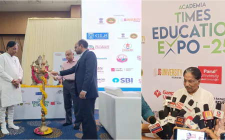 Education Minister Rushikesh Patel Inaugurated Academia: Times Education Expo 2025