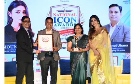 Spotlight on Innovation: Mr. Manoj Ubana Crowned Startup Icon of the Year 2025