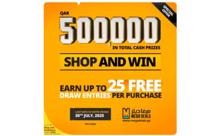 Countdown Begins for QAR 500,000 Grand Draw: Mega Deals Unveils Exclusive New Bundles