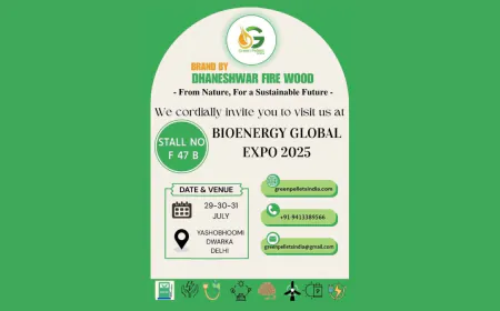 Green Pellets India to Showcase Sustainable Fuel Innovations at Bioenergy Global Expo 2025