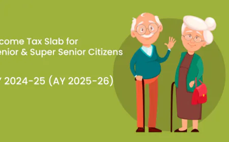 Income Tax Slab for Senior and Super Senior Citizens – FY 2024-25 (AY 2025-26)
