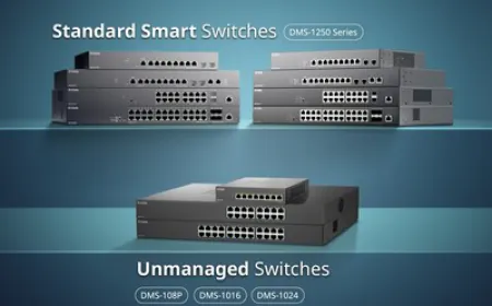 D-Link Unveils 2.5G Multi-Gigabit Switches for Versatile Edge Connectivity