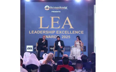 Glamour Meets Leadership: Leaders Excellence Awards 2025 Celebrates Visionaries with Bit CapitalX in Dubai