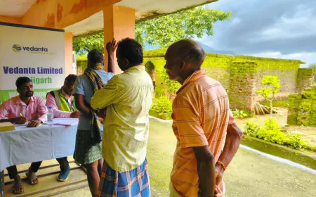 Vedanta Lanjigarh Extends Quality Healthcare In Kalahandi Through its Monthly Mega Health Camps