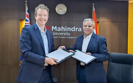 Mahindra University Expands Its Global Footprint Through MoU with Australia's Monash University