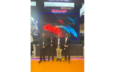 SHARP Showcased Future-Ready Visual Display Solutions at Infocomm India 2025