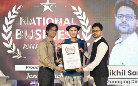 Nikhil Sarkar Recognized for Excellence in Hospitality and Kitchen Equipment Solutions at National Business Awards 2025